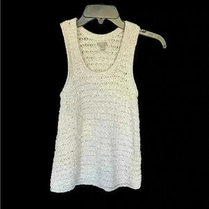 Aerie Woven Knit Tank Size Small